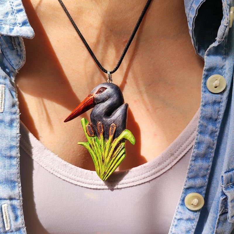 Carved pendants